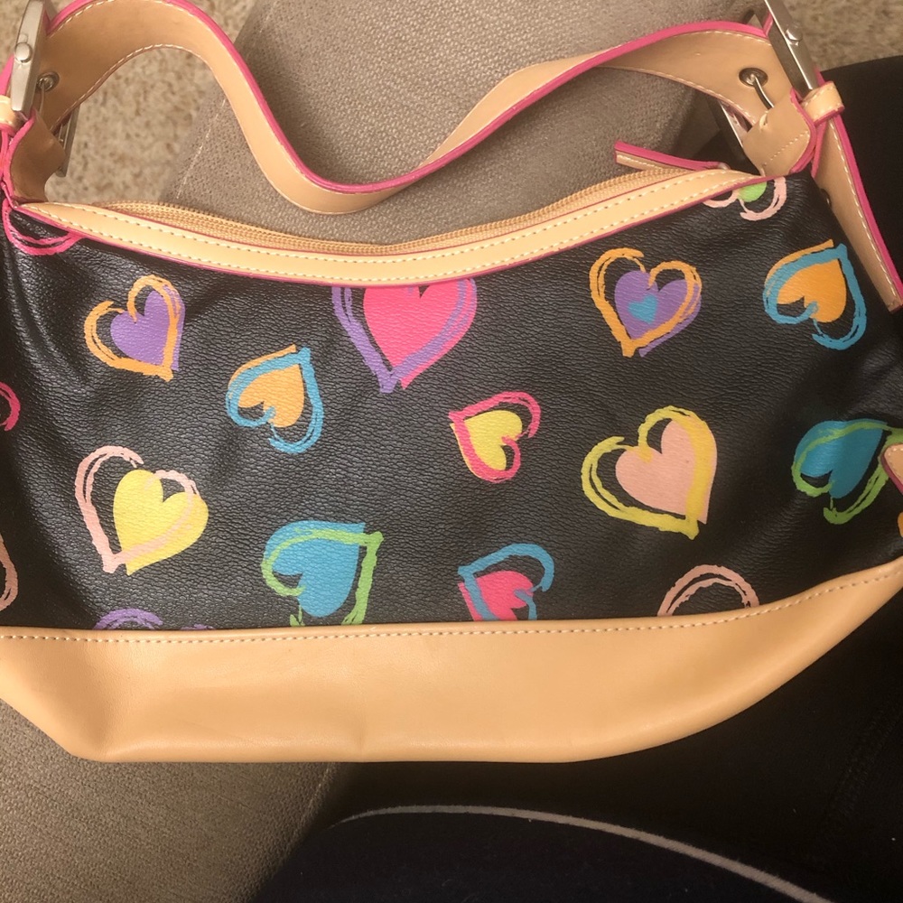 Purse with hearts